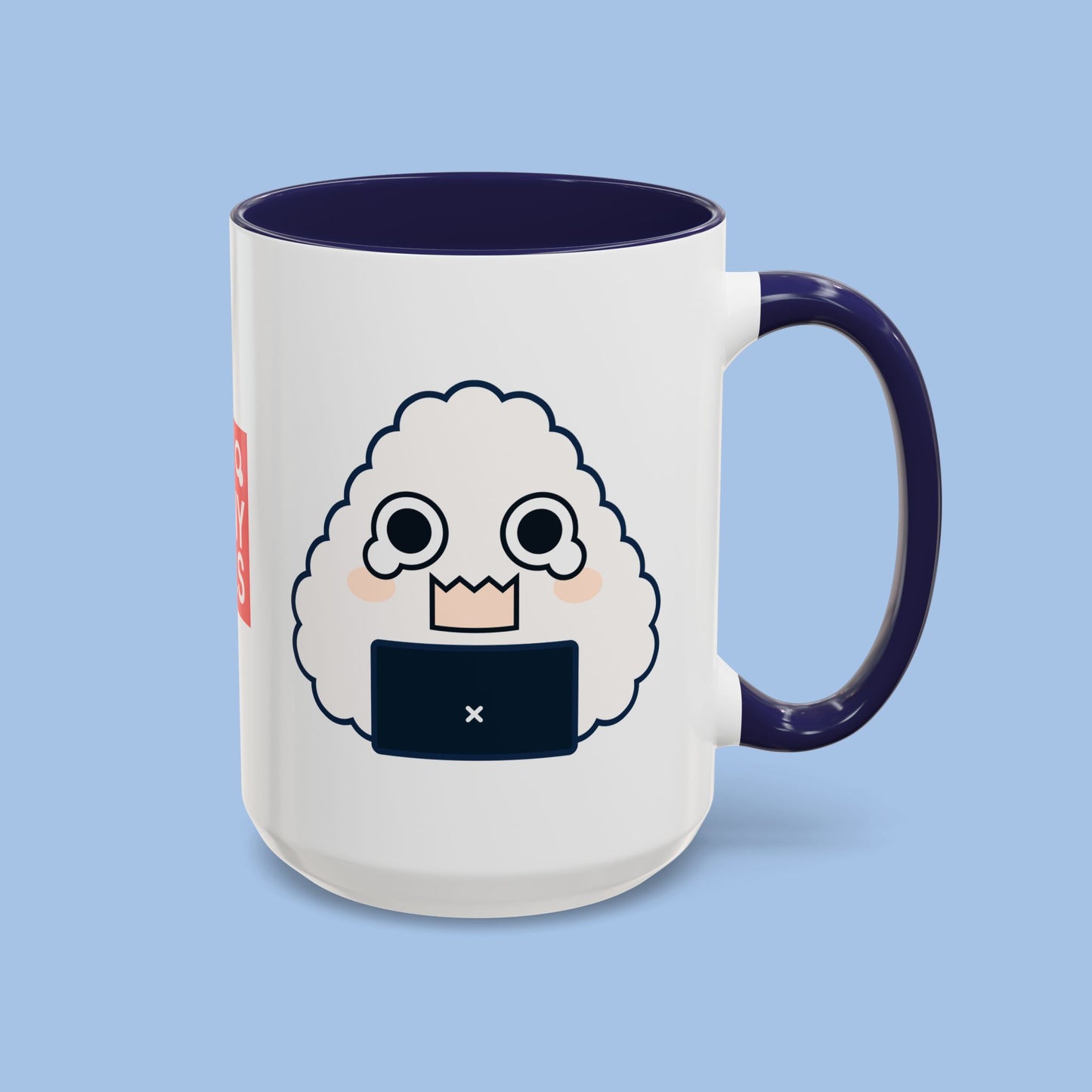 PunyPals Ollie the Onigiri Ceramic Mug (11, 15oz)