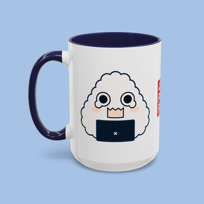 PunyPals Ollie the Onigiri Ceramic Mug (11, 15oz)