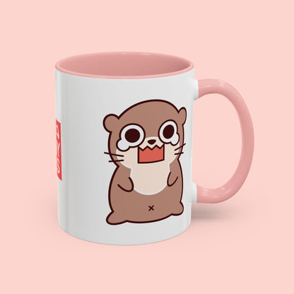 PunyPals Ozzy the Otter Ceramic Mug (11, 15oz)