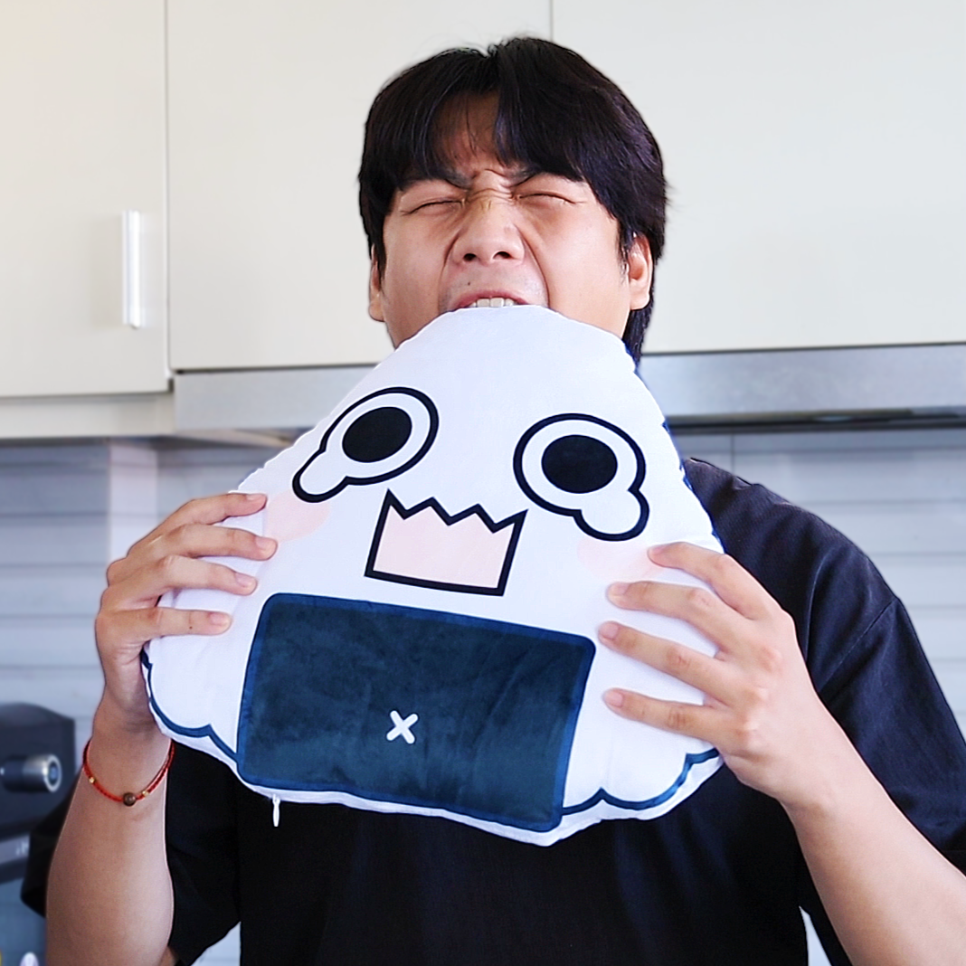 PunyPals Ollie the Onigiri Plushie Pillow (15in)