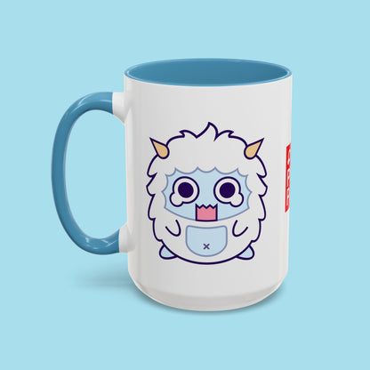 PunyPals Yuri the Yeti Ceramic Mug (11, 15oz)