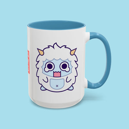 PunyPals Yuri the Yeti Ceramic Mug (11, 15oz)