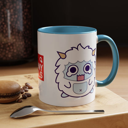 PunyPals Yuri the Yeti Ceramic Mug (11, 15oz)