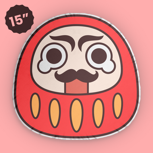 PunyPals Darren the Daruma Plushie Pillow (15in)